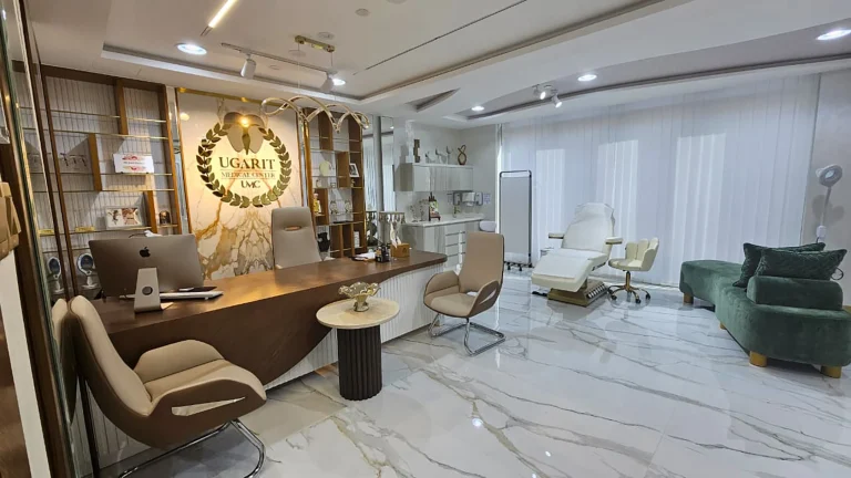 Ugarit Medical Center, consultation and treatment room, fit-out by HQI Contracting